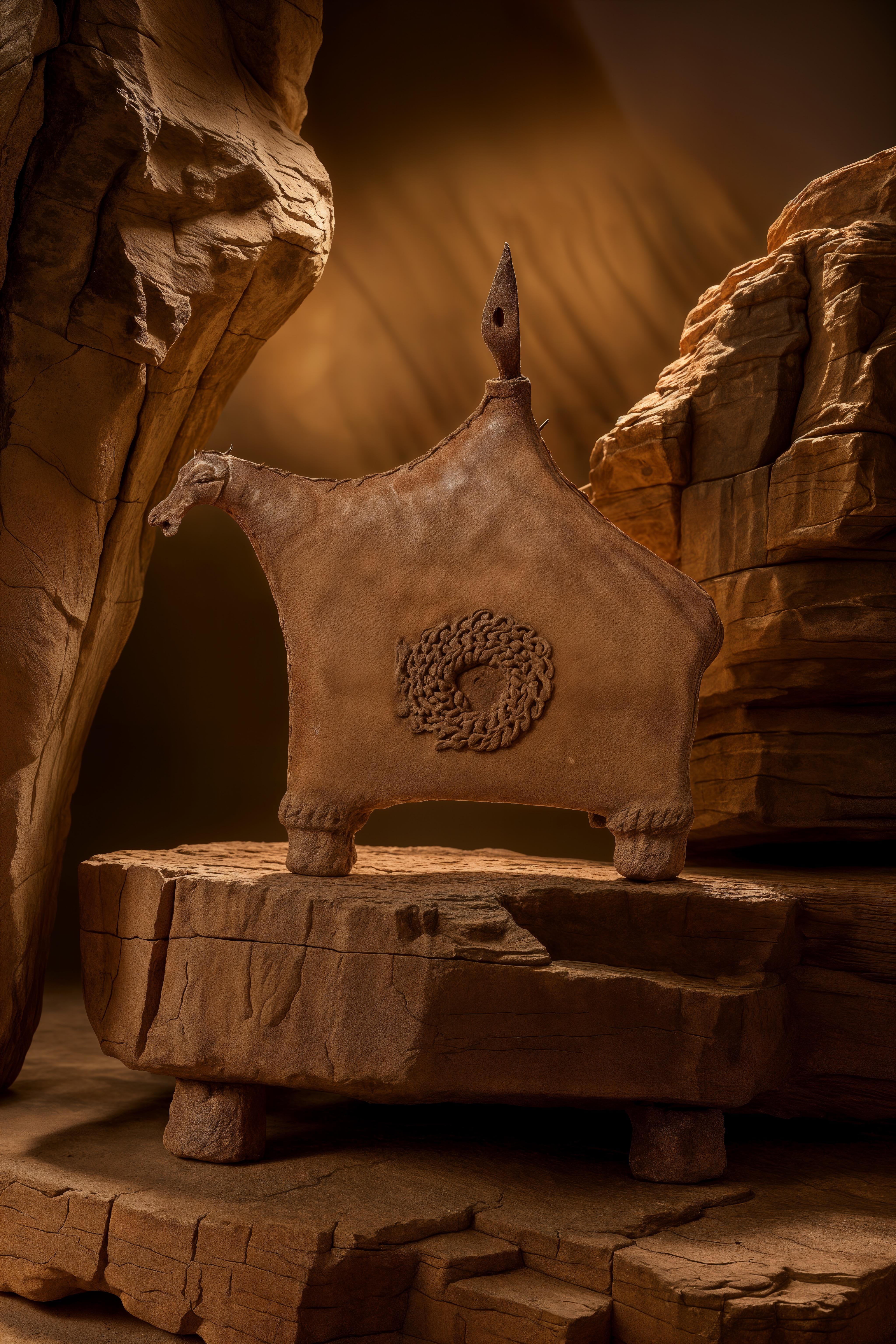 Ancient African ritual object from JASDEPOT private collection featured in Anima Mundi art book