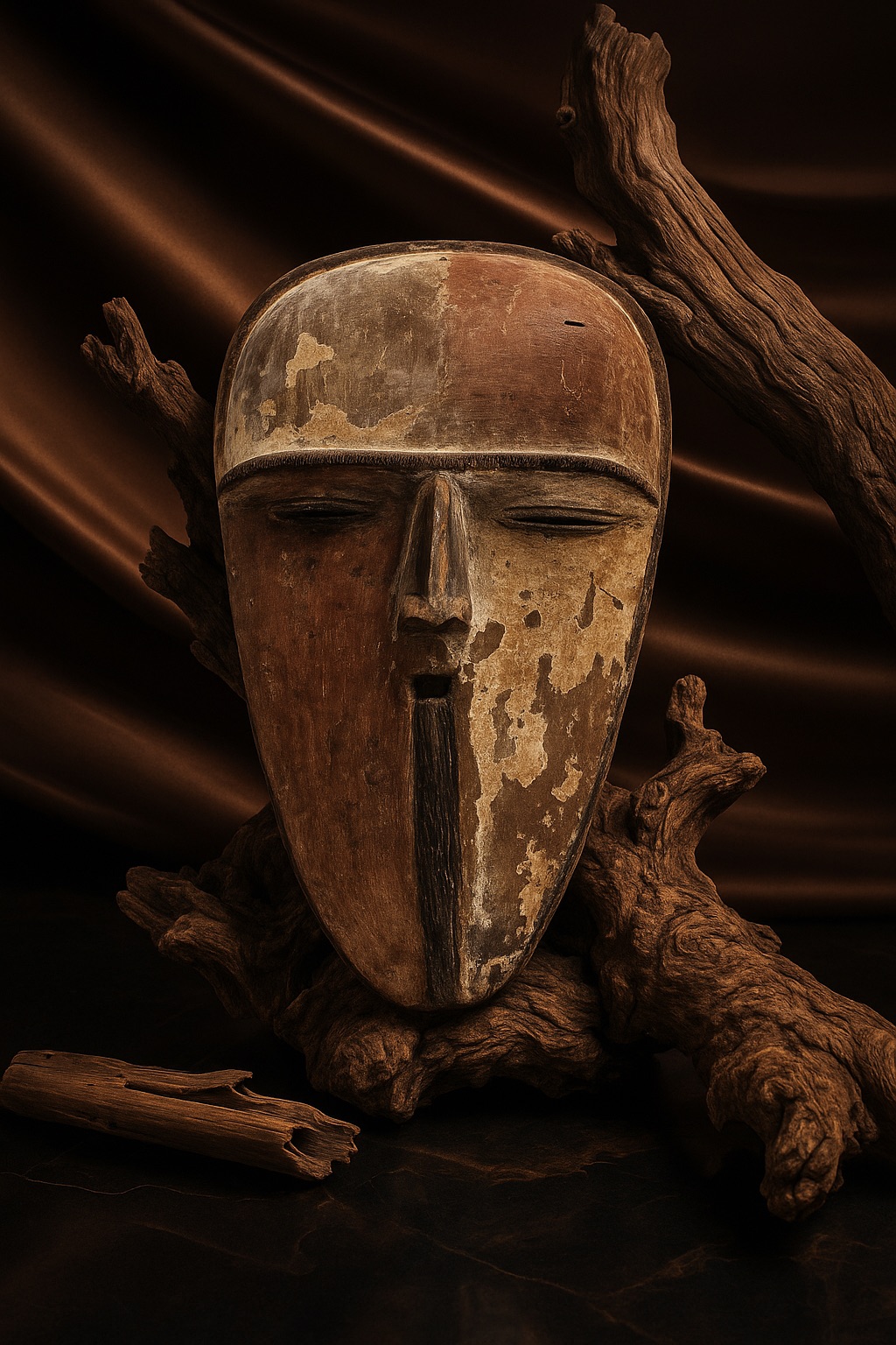 Royal African artifact with historical significance from JASDEPOT collection in Anima Mundi book