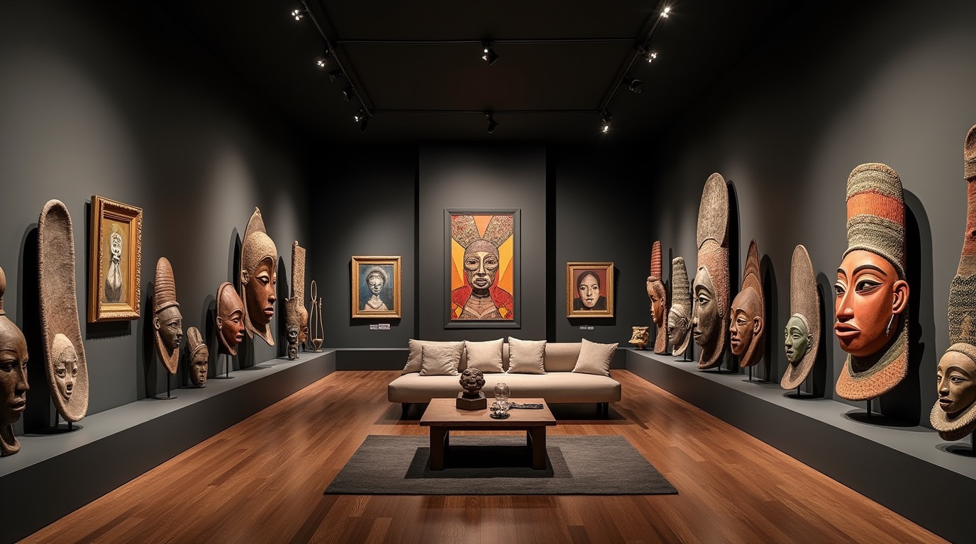 JASDEPOT Gallery in Antwerp founded by Jan and Kristina Engels, home to their African art collection